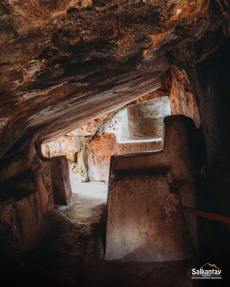 Ceremonial place in the archaeological site of Qenqo