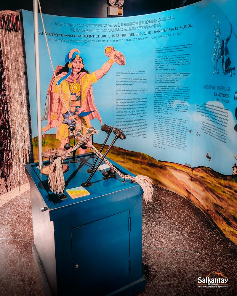 Site museum at the monument of Pachacutec
