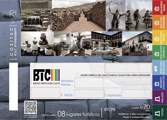 Boleto Turístico Cusco - Circuit 2