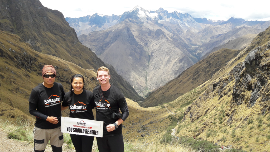 El Paso de la Mujer Muerta, is the highest point of the Inca Trail that leads to Machu Picchu.