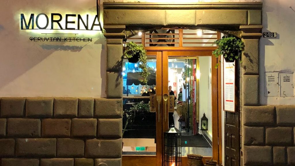 Morena Peruvian Kitchen is a restaurant in the heart of the city of Cusco.
