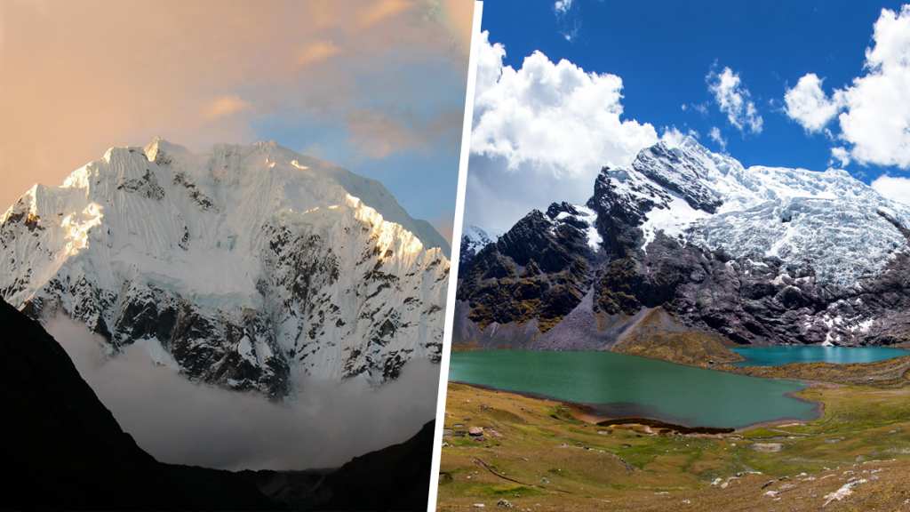 Ausangate is the fifth highest mountain in Peru, its maximum altitude is 6,385 meters above sea level.