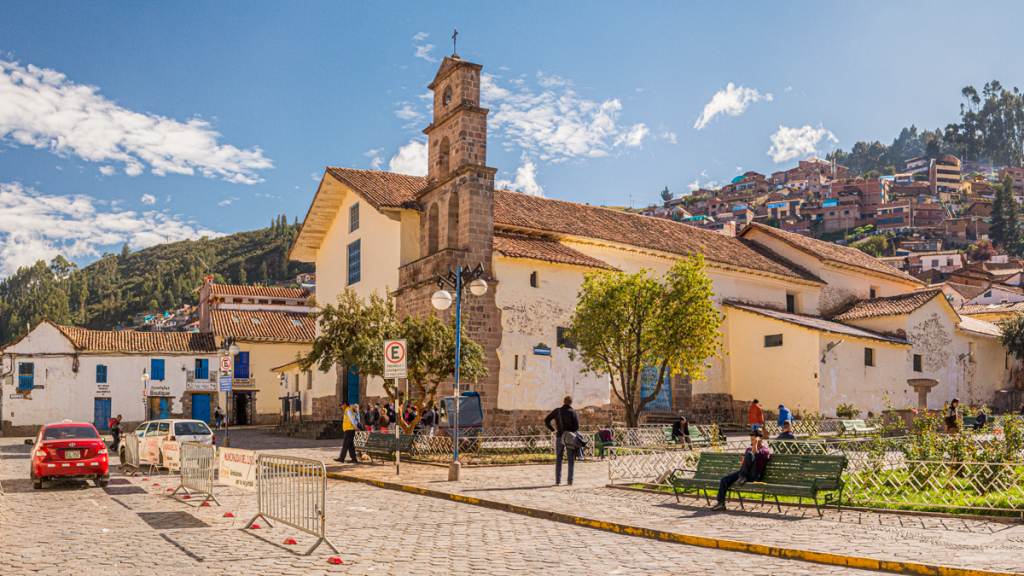 The Plaza de San Blas is a public square located in the historic center of Cusco.