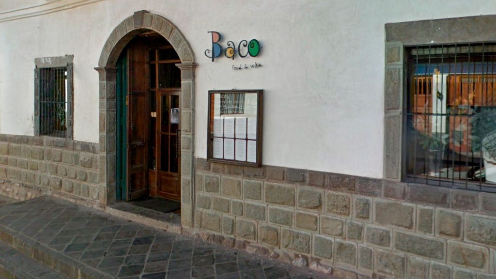 The Baco Restaurant in Cusco is a perfect space to enjoy the best of international cuisine.
