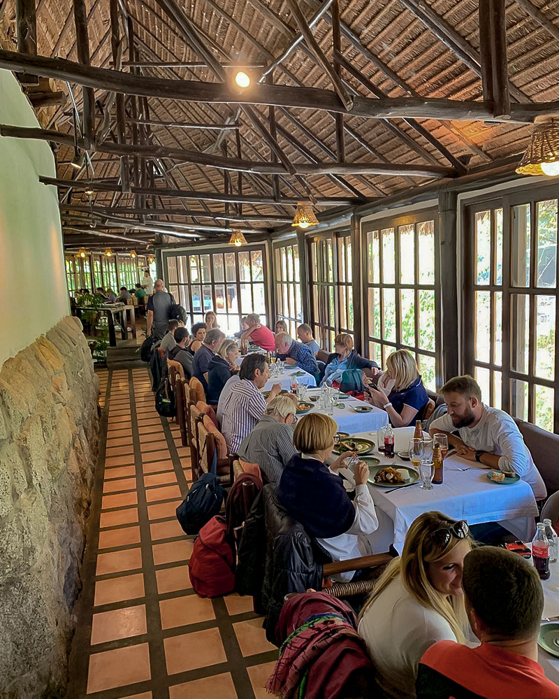 High-end restaurant in Machu Picchu town: Inkaterra