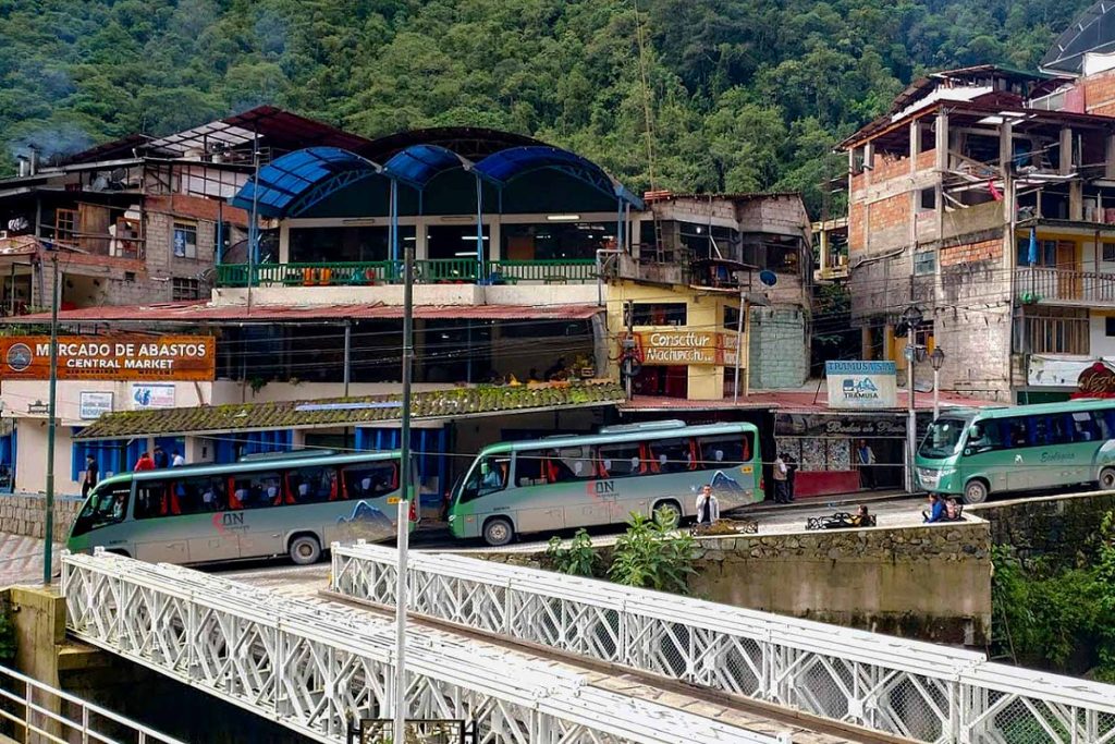 Central market in Aguas Calientes