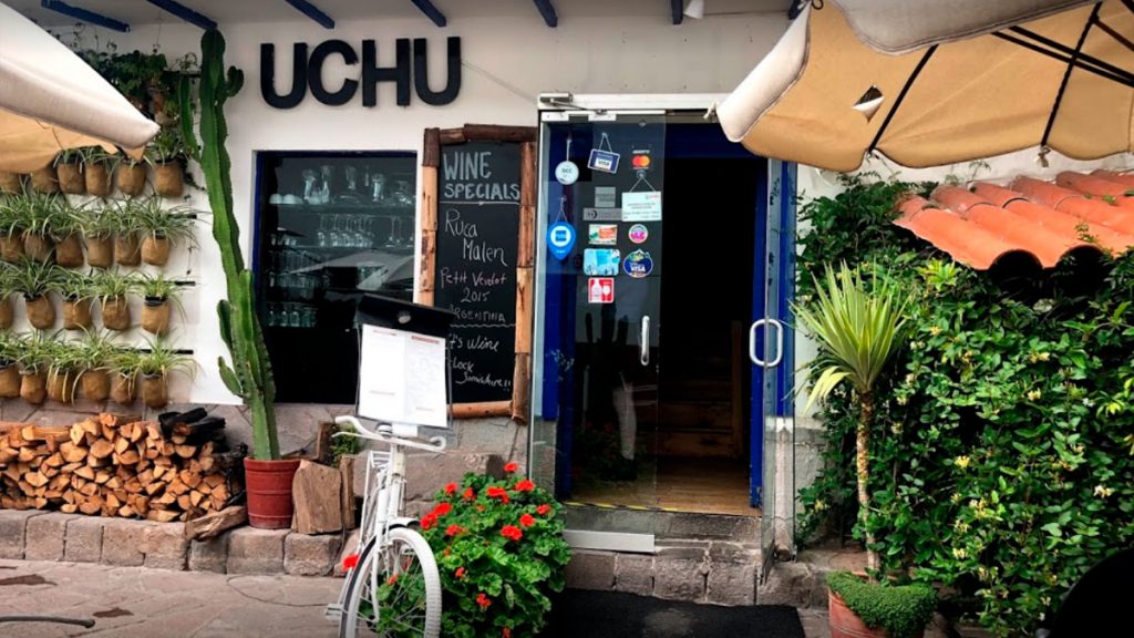 uchu one of the best restaurants in the city of Cusco with a great variety of dishes