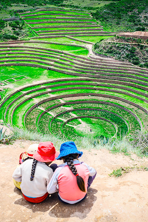 Moray Sacred Valley plant laboratory Cusco Peru