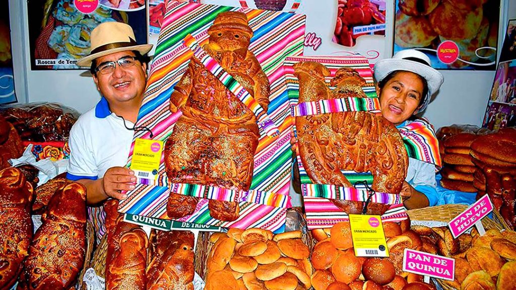 Tanta wawa baby shaped bread dead day celebration Cusco