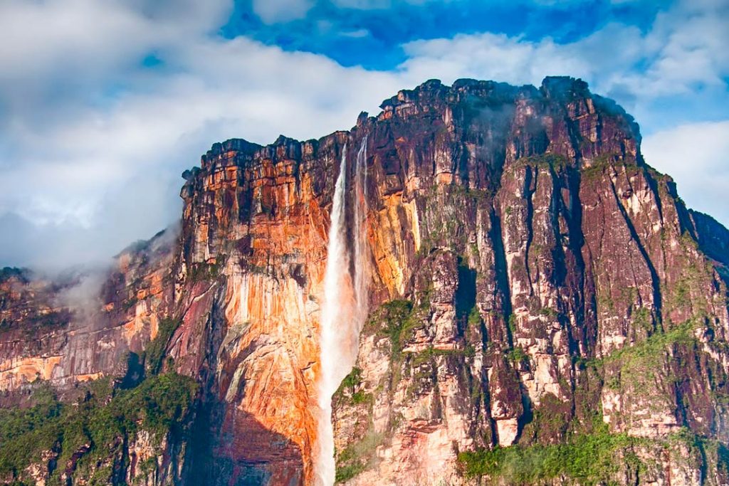 Angel falls Venezuela places you must visit in south america