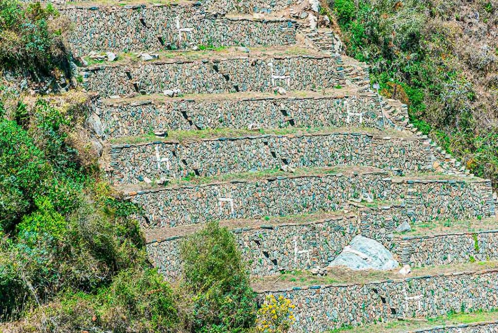 Andenes Choquequirao beautiful places to visit in Peru