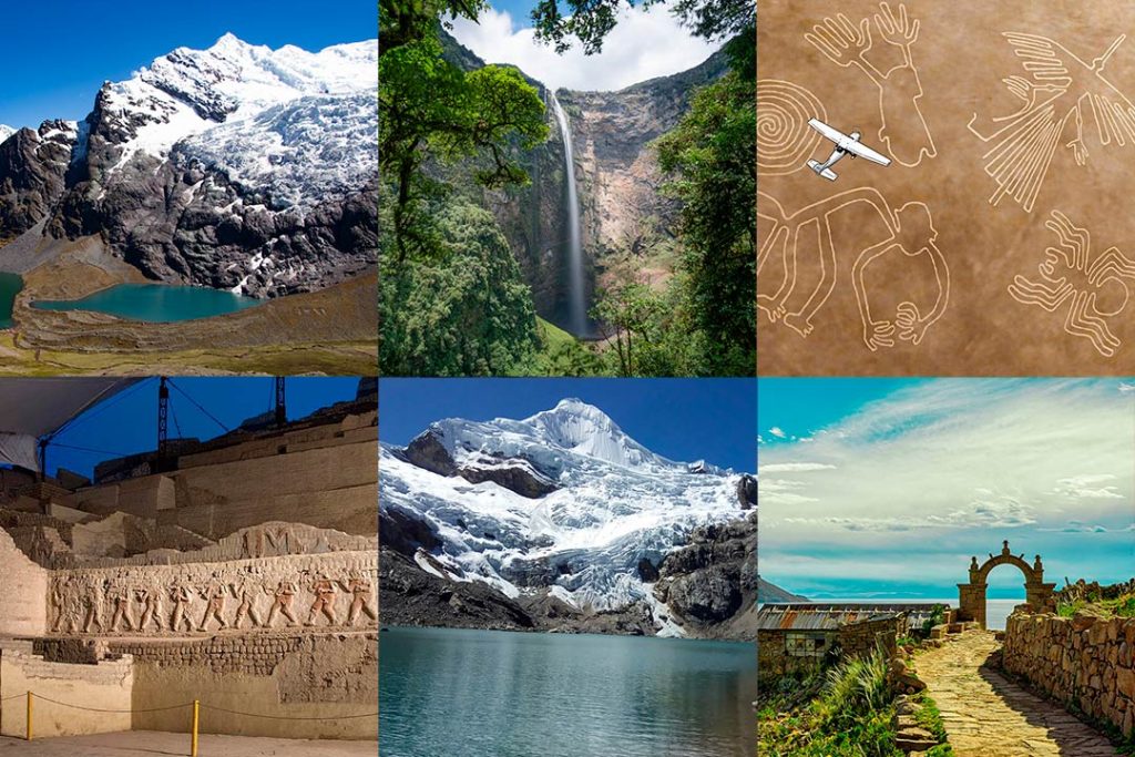 Photo: Ausangate, Nazca lines, Brujo complex, Akilpo ishinka, Taquile islands