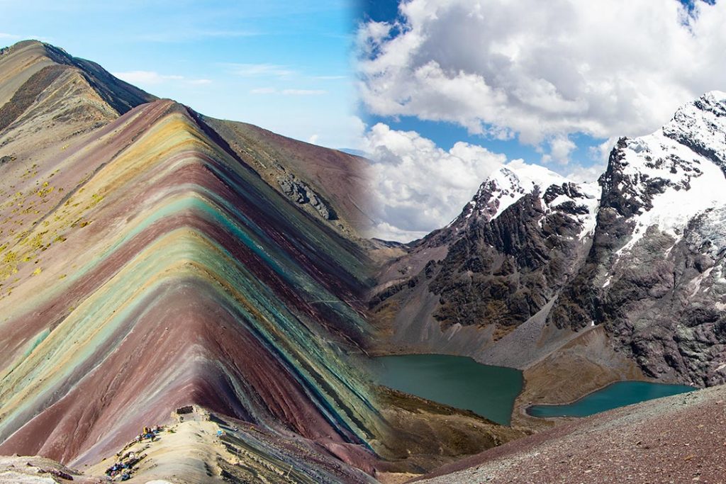 Rainbow Mountain and Ausangate trek best treks in Cusco Peru