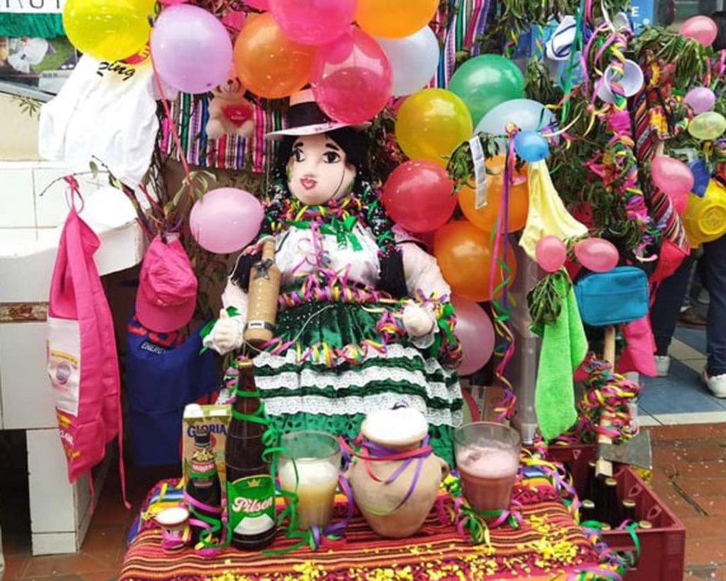 carnival-doll-in-cusco-peru-comadres-day-celebration
