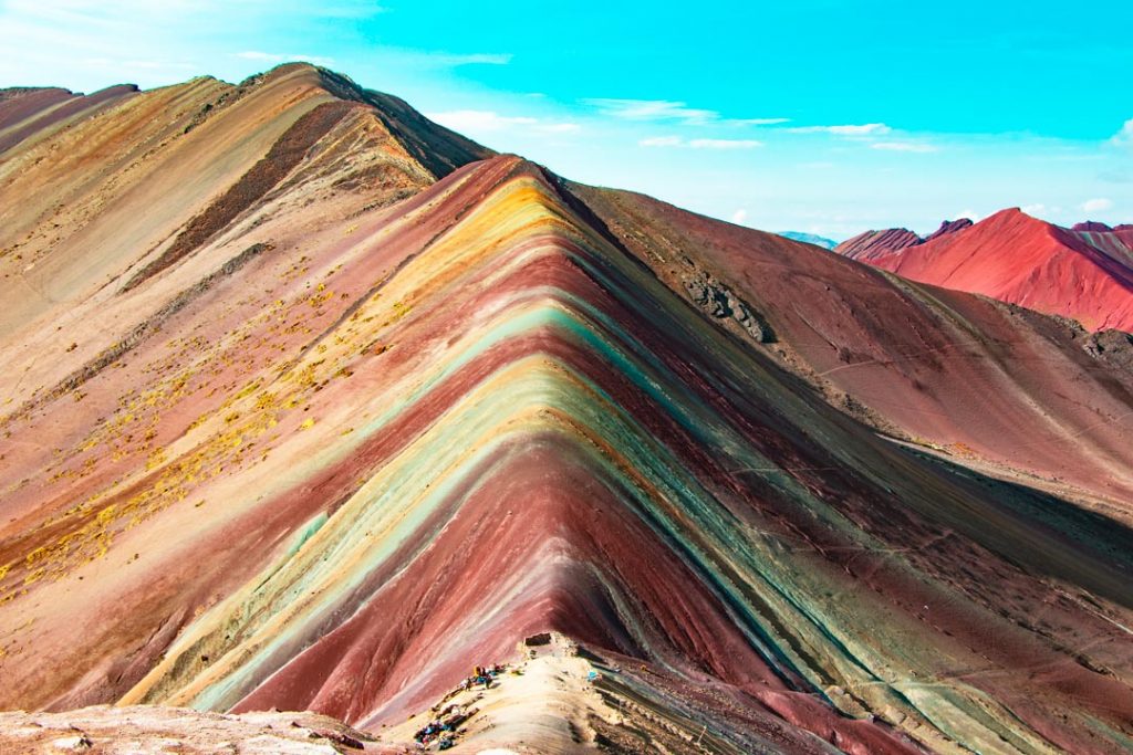 Famous rainbow mountain Cusco-Peru best destination
