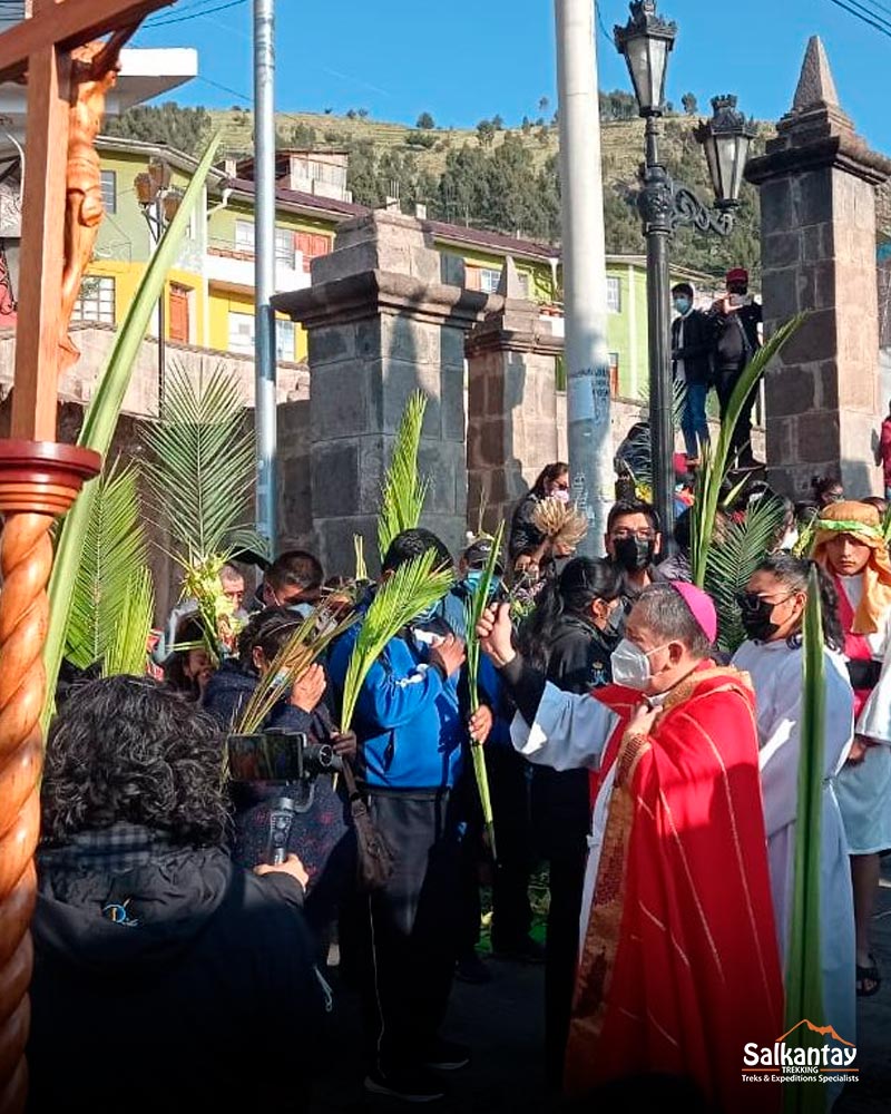 The Easter Vigil in the Cathedral of Puno