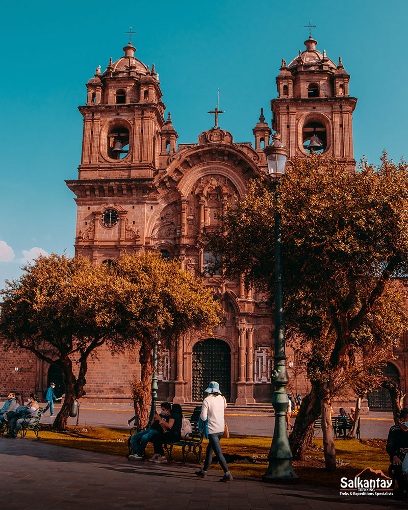 Church of the society of Jesus, main square Cusco