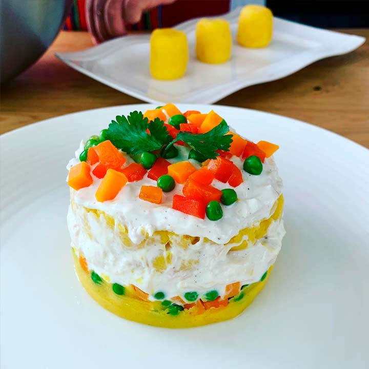 @ceciliatupac | Causa Rellena