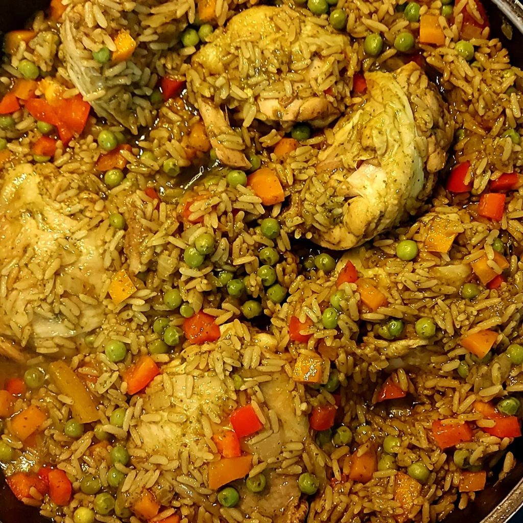 @the_cooking_cherry | Arroz con Pollo