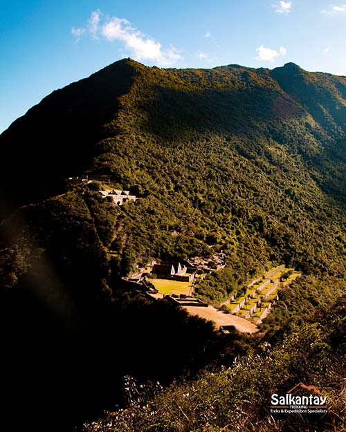 the archeological complex of Choquequirao, which means “cradle of gold”