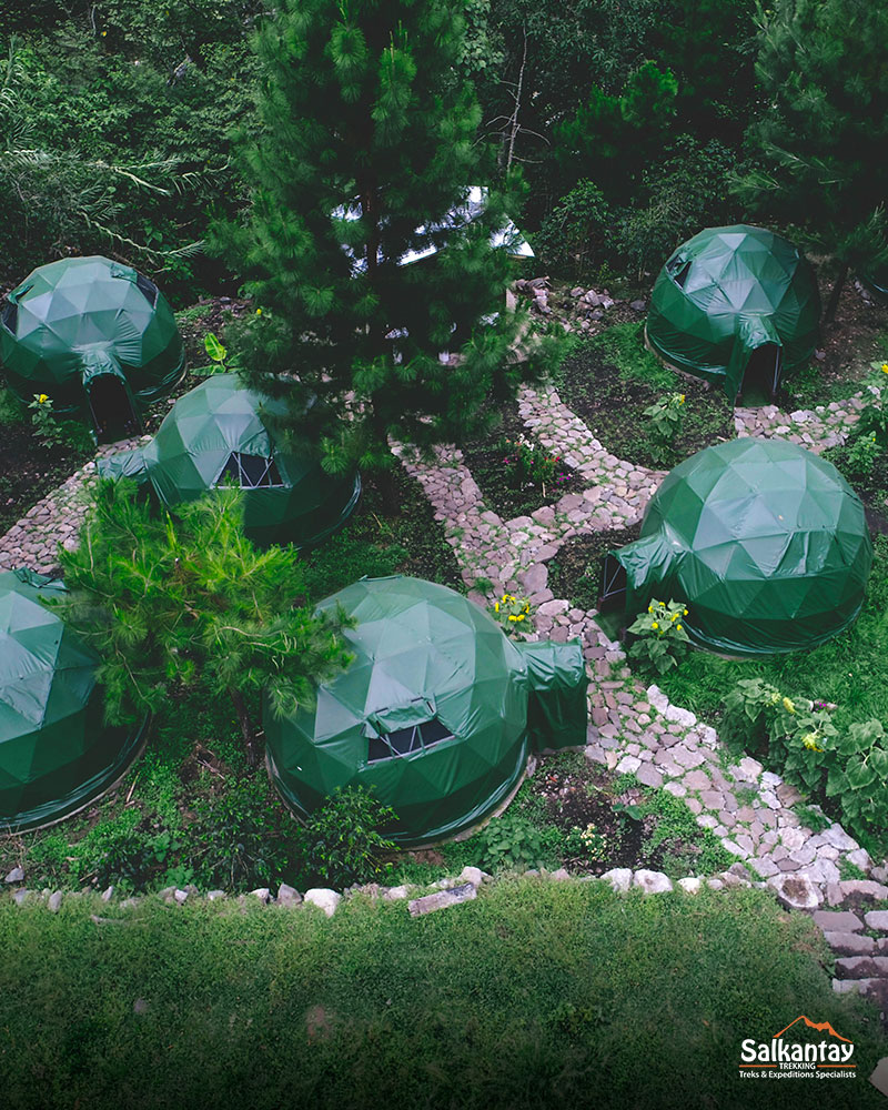 The Jungle Domes Camp