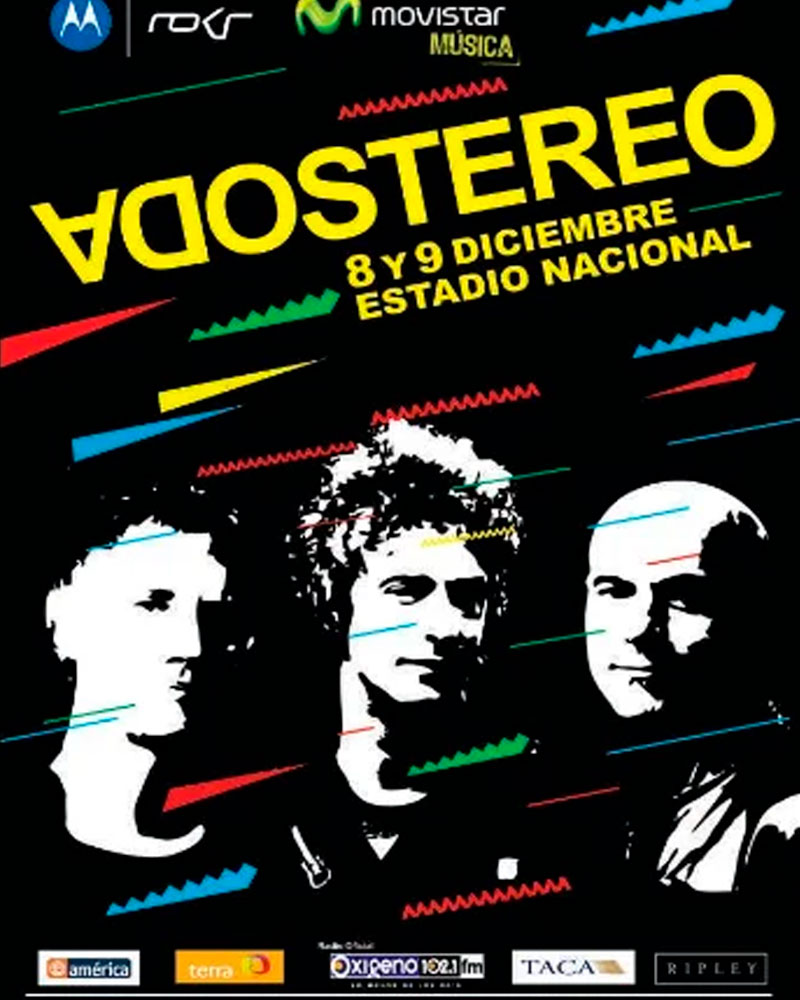 Soda Stereo is an Argentine rock band