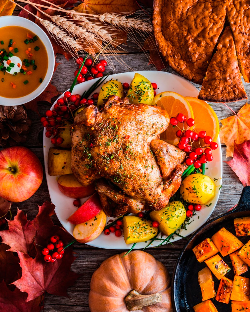 food of thanksgiving day