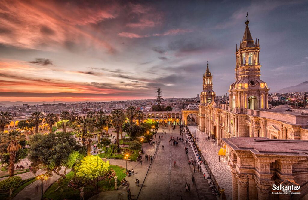 Picture of the city of Arequipa