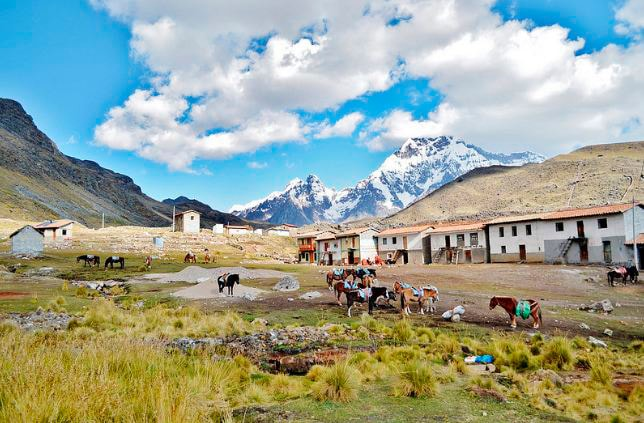 andean village
