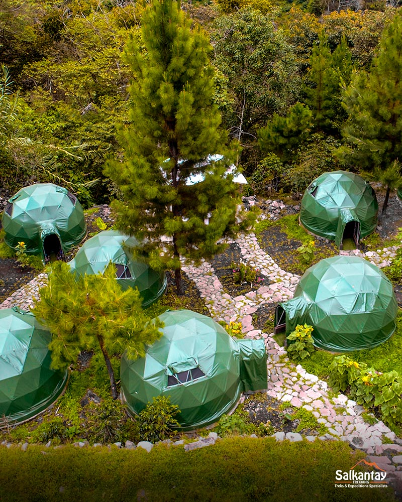 Jungle Domes - Campsite in Lucmabamba