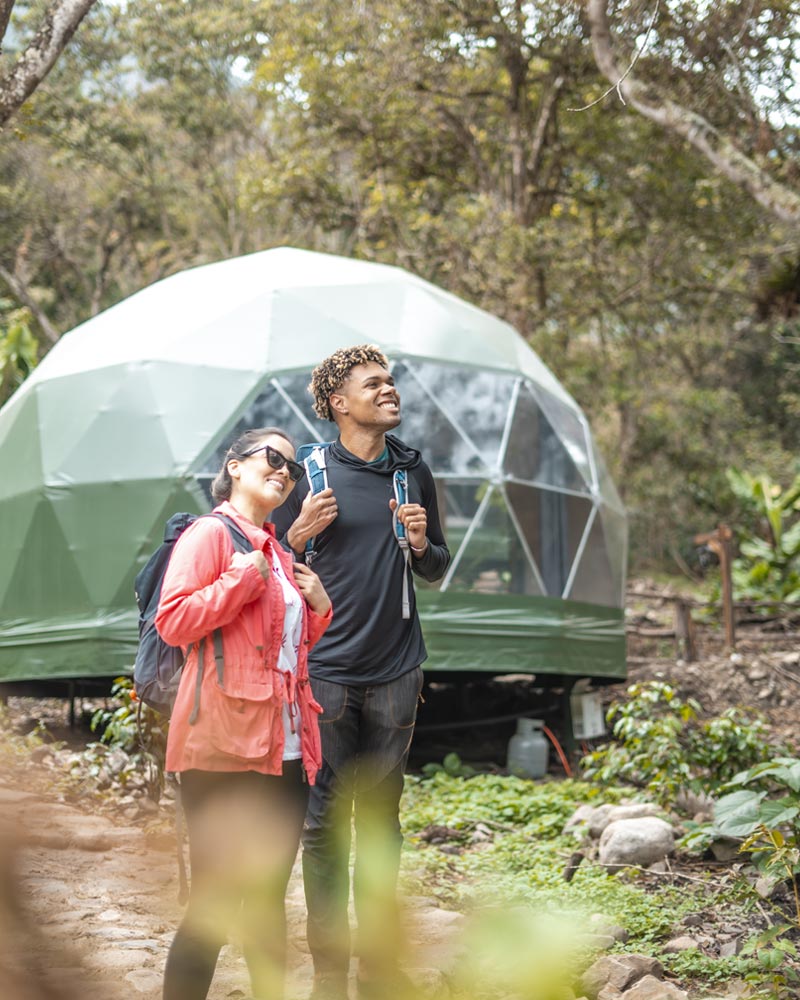 Exclusive Campsite Super Jungle Domes