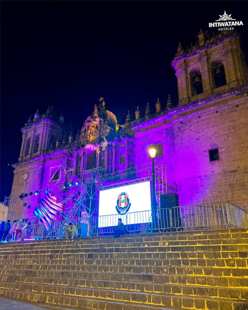 Lights and Sounds in the Plaza Mayor del Cusco