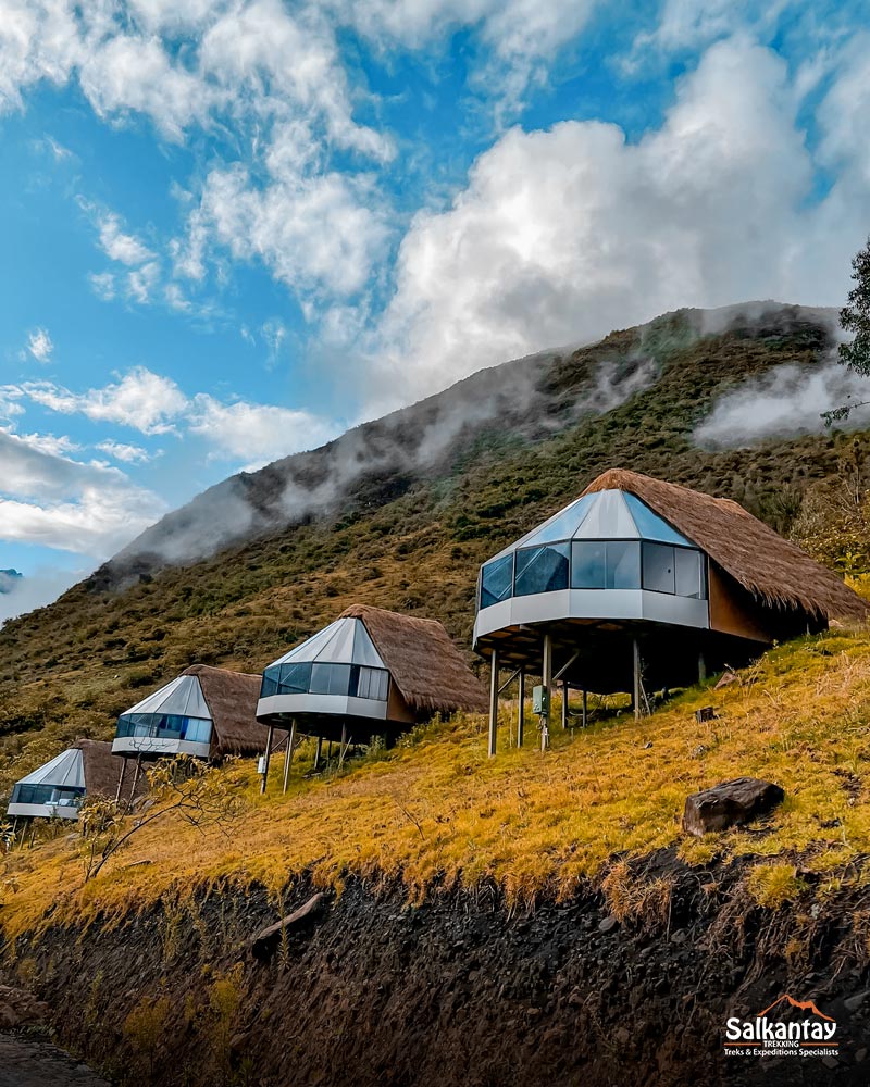 Mountain sky view in Collpapampa