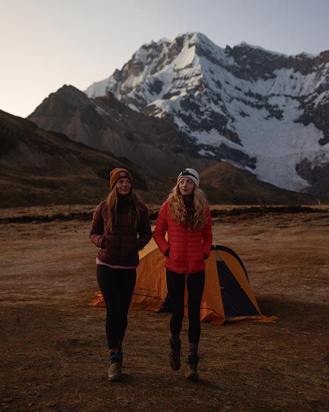 Women in Ausangate Trek camps