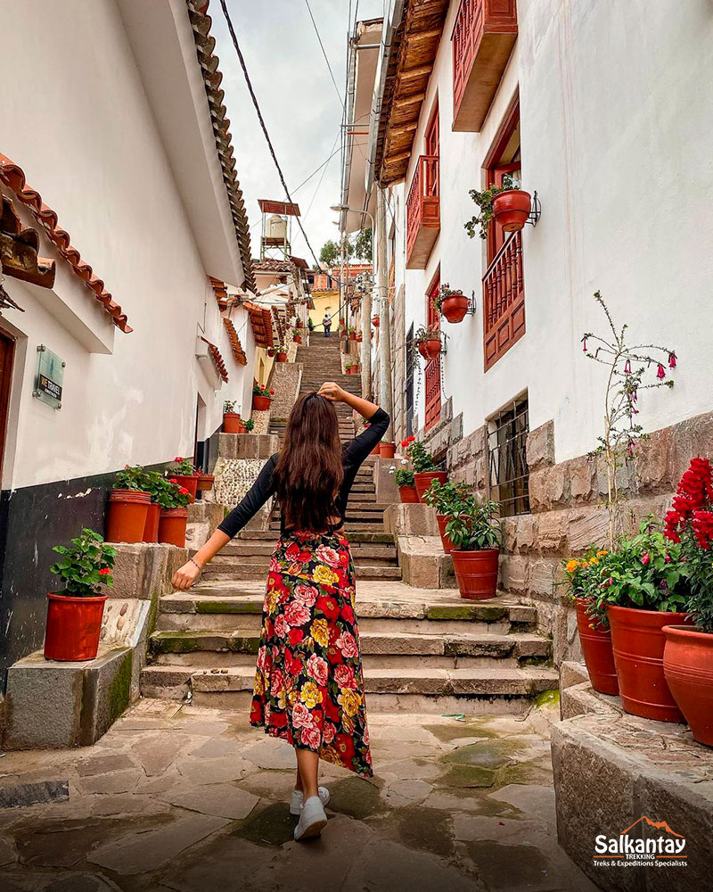 calle 7 borreguitos. Most instagrammable places in Cusco