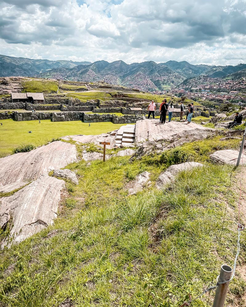 The Inca Throne at Sacsayhuaman