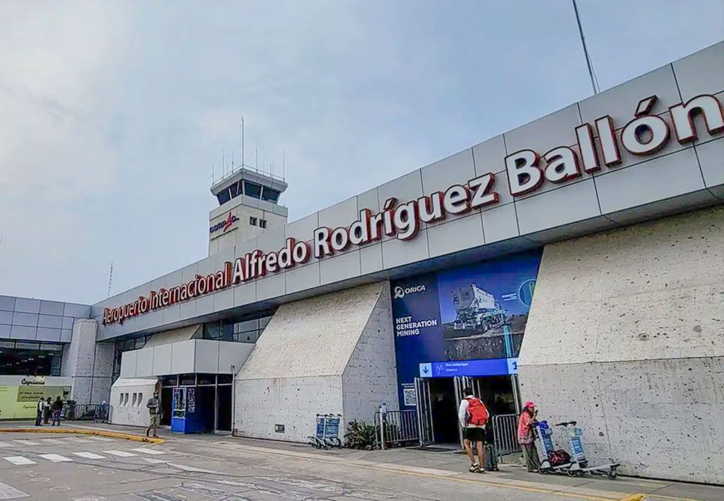 Alfredo Rodríguez Ballón International Airport of Arequipa