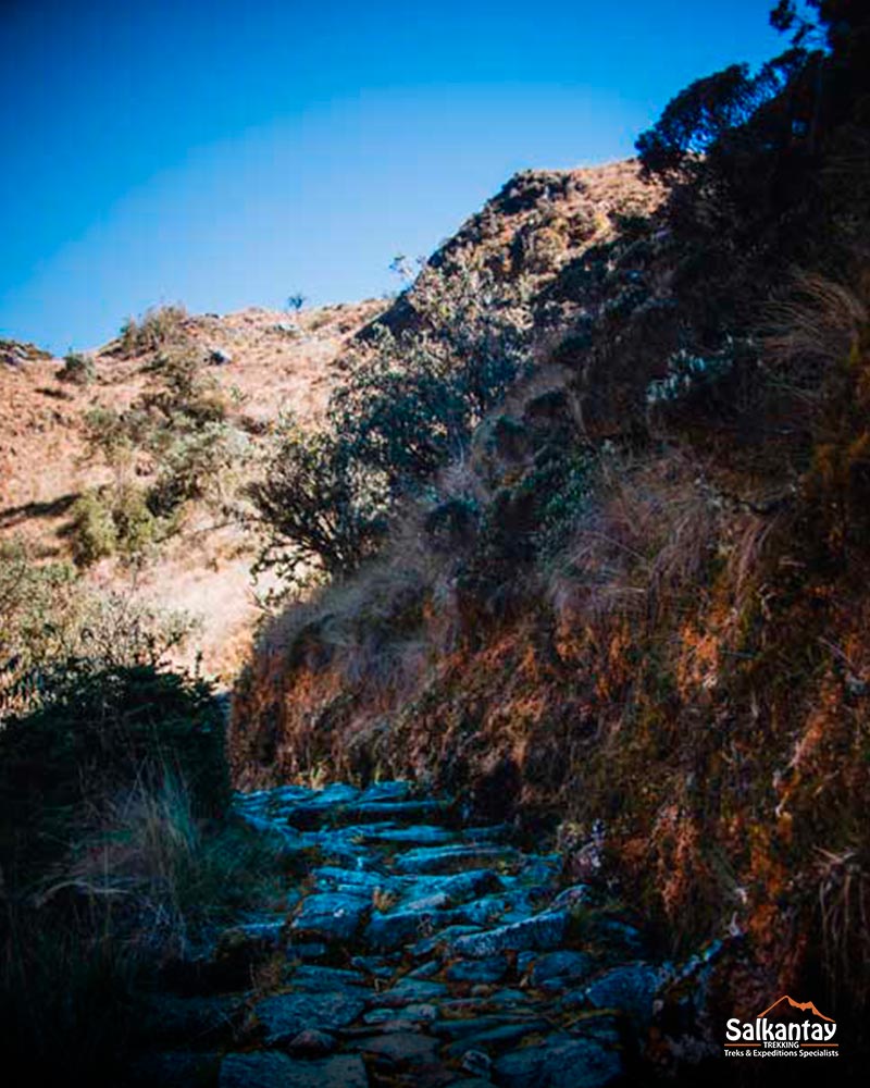 Dry season in Inca Trail