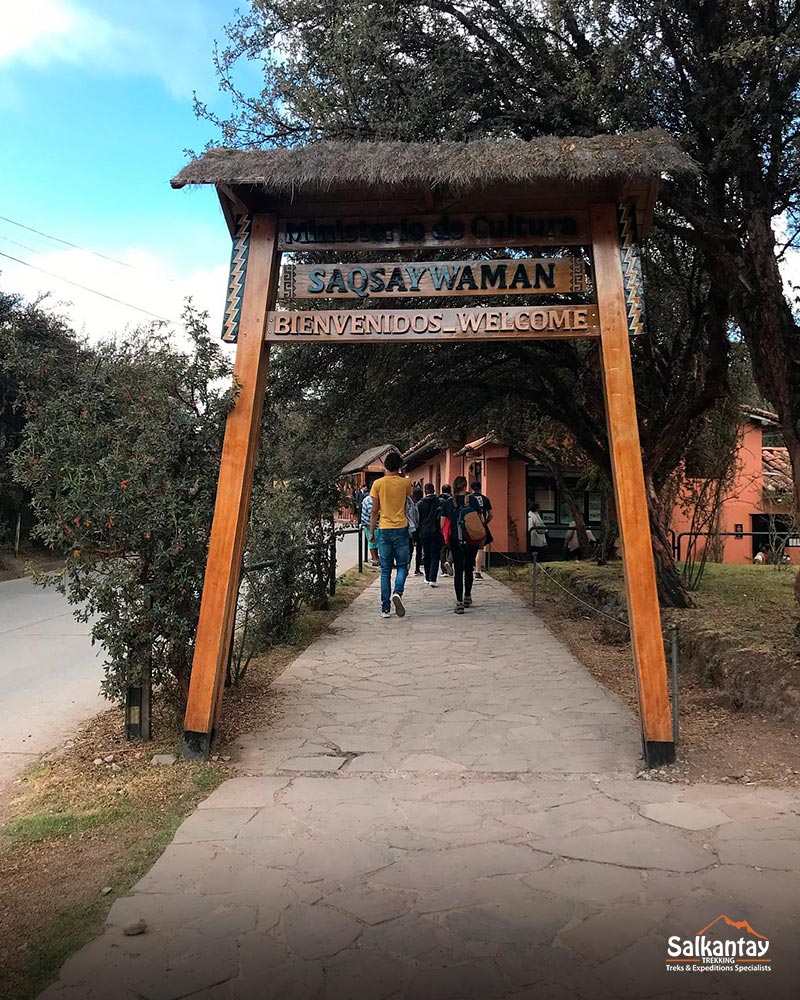 Entrance to Sacsayhuaman archaeological site