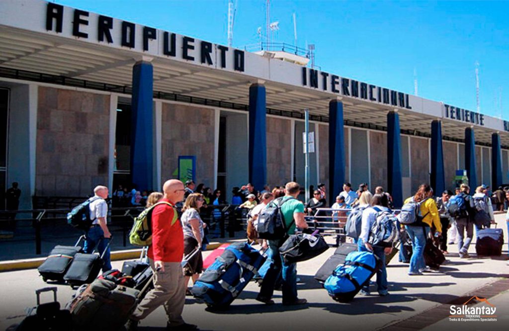 People at the airport