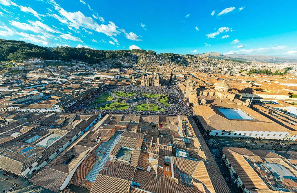 All-Saints-Day - Main square of Cusco