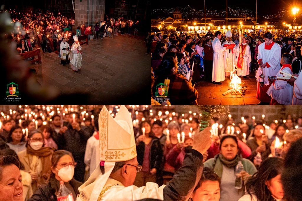 Easter Vigil at the Cathedral | Arzobispo Metropolitano del Cusco