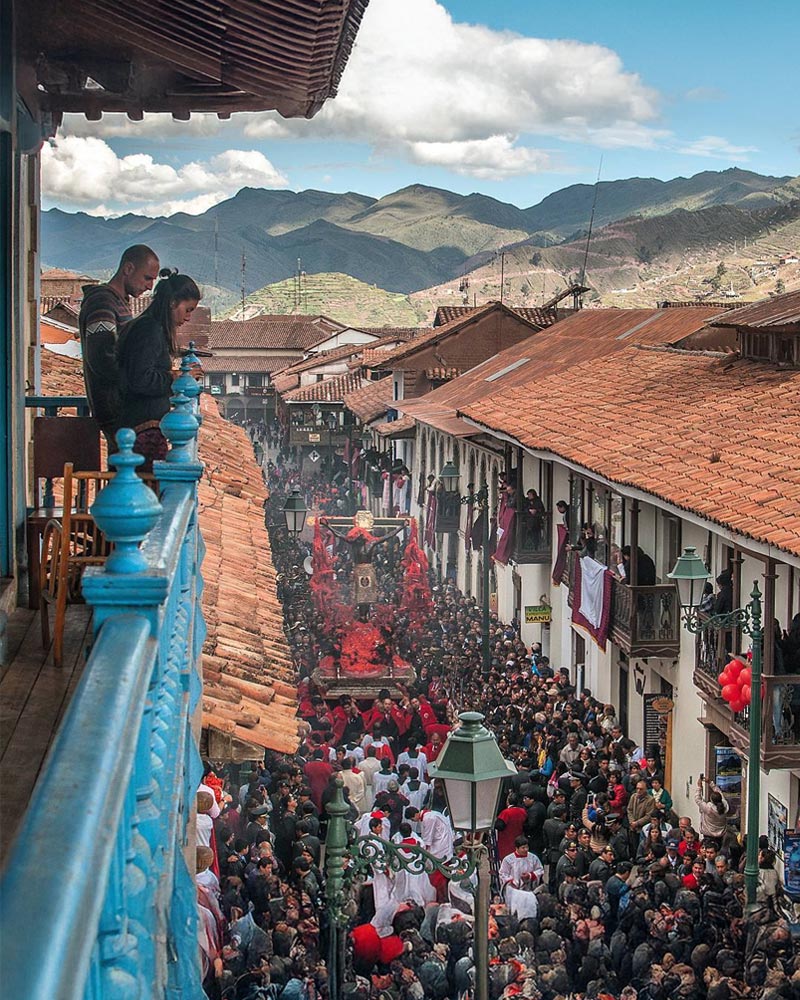 Procession of the Señor de los Temblores | @geocusco