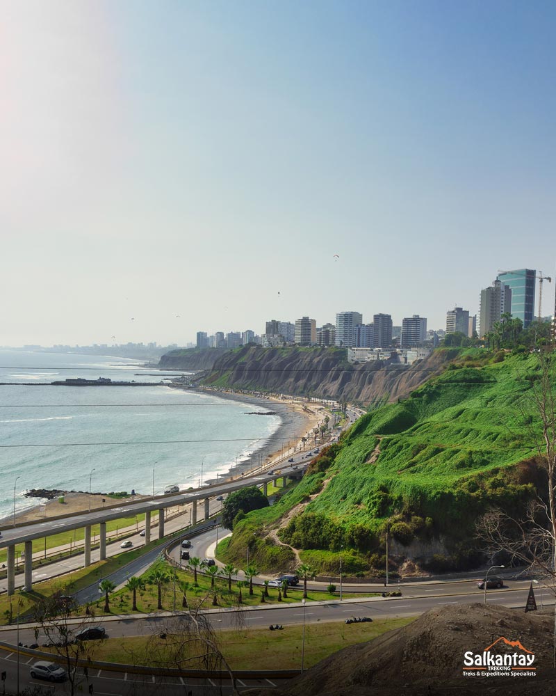 The city of Lima, capital of Peru