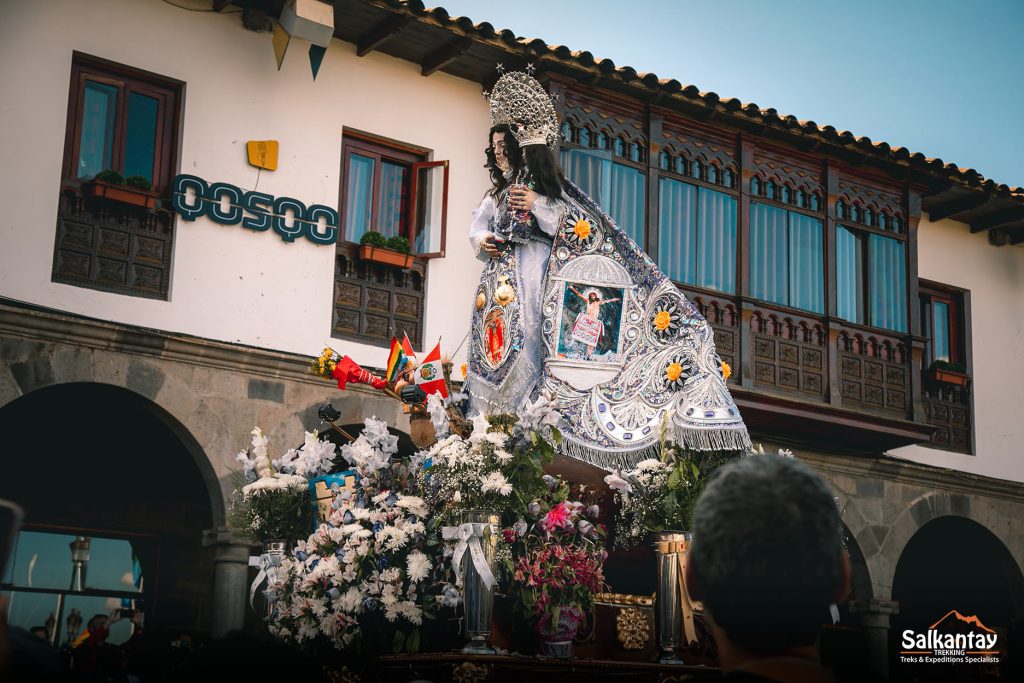 Santa Ana / Saint Anne in the festivity of Corpus Christi