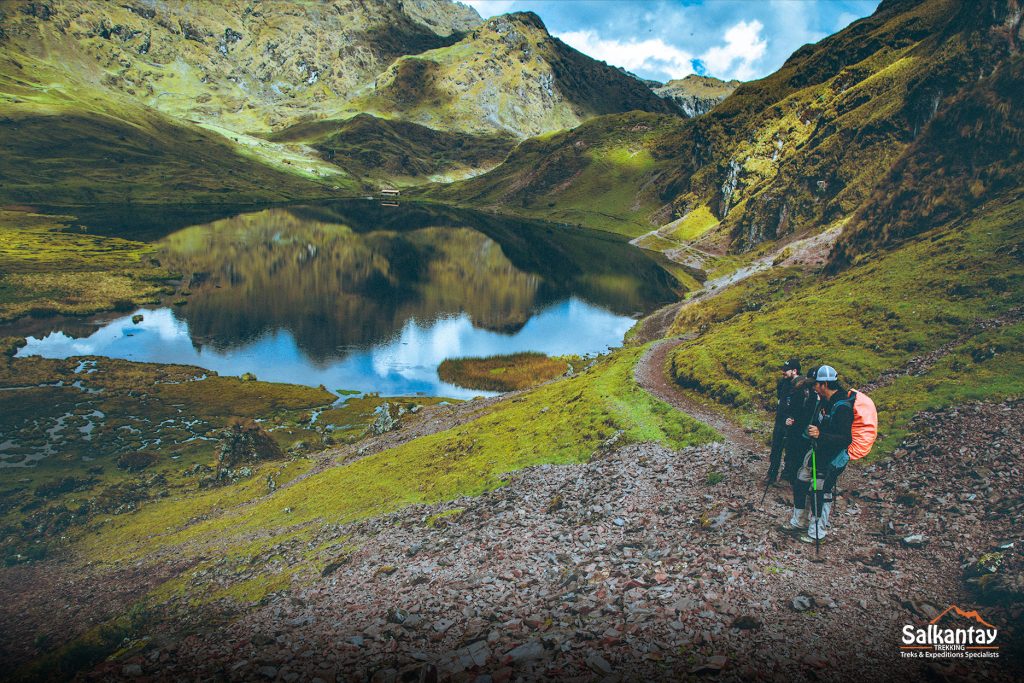 The Qoyalay Lagoon in the Lares trek