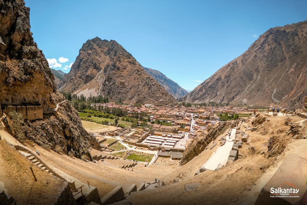 The ruins of Ollantaytambo