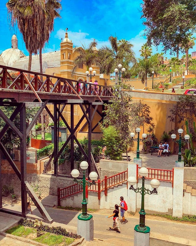 Colored Village in Barranco