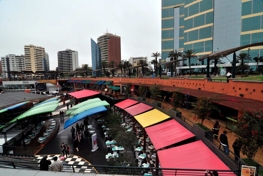 Larcomar: Exclusive open-air shopping center