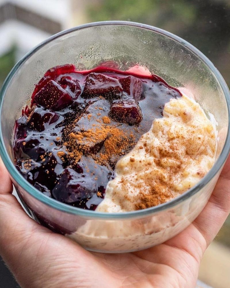 Mazamorra morada | Photo by @gastronomicusmaximus